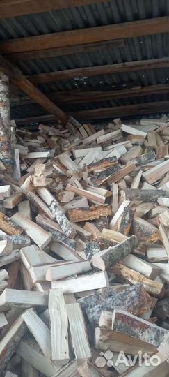 Дрова березовые колотые