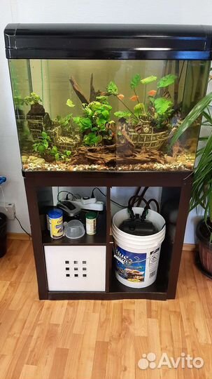 Аквариум с тумбой