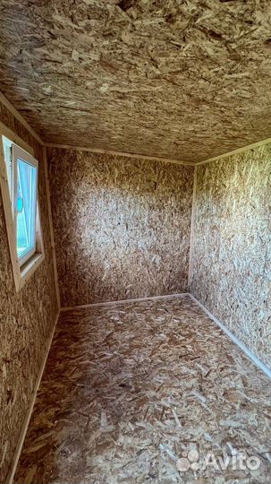 Каркасный дачный домик эконом