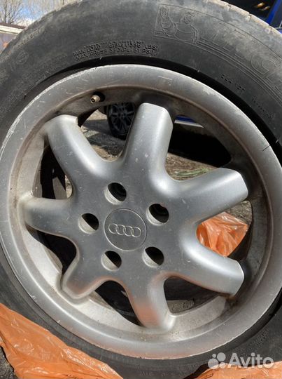 Michelin летние r16 205/55 на дисках 4шт