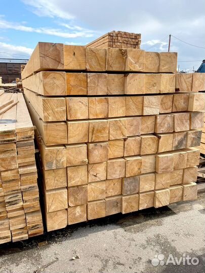 Доска обрезная 50х100х6000мм