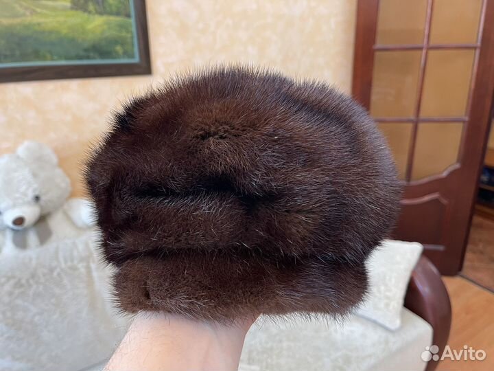 Шапка зимняя меховая женская норка