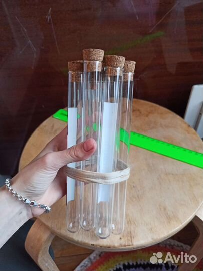 Пробирки новые