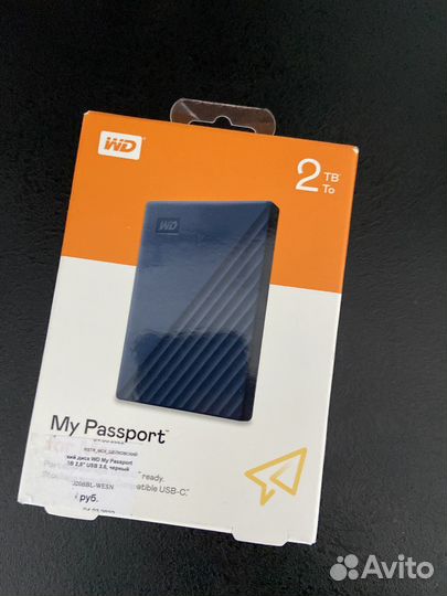 Внешний жесткий диск WD My Passport Mac 2.tb (USA)