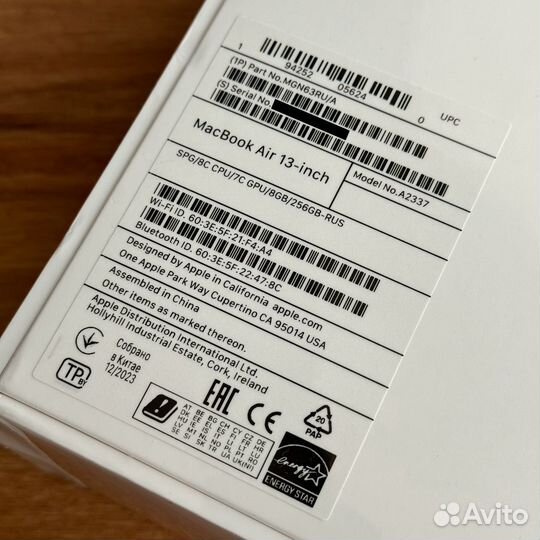 Новый Ростест MacBook Air M1 Space Gray