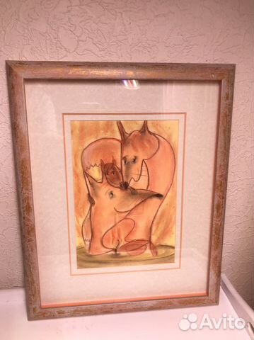 Картина пастэльным мелом