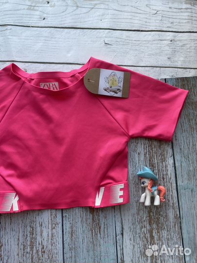116р Топ для фитнеса Zara новое