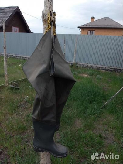 Сапоги резиновые болотные