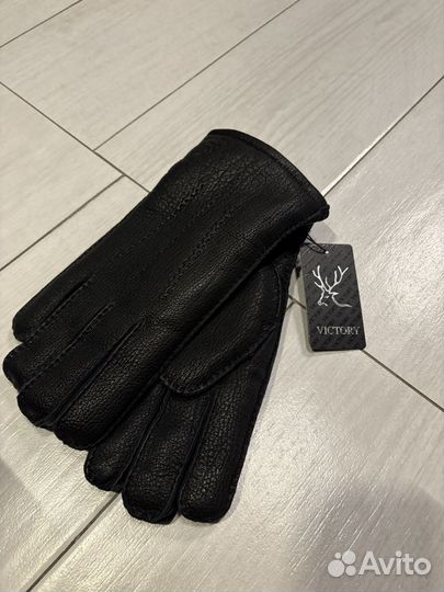 Перчатки мужские с мехом