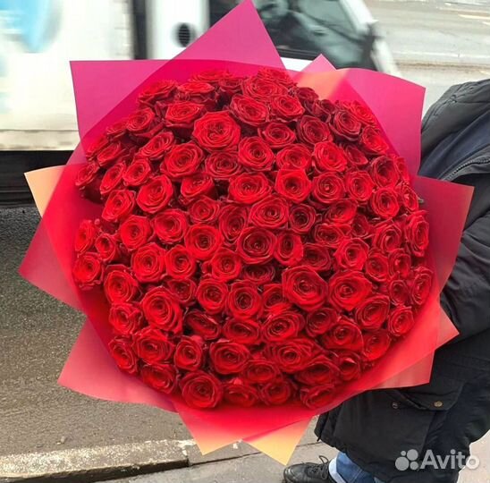 Букет из 101 розы