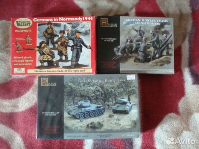 Миниатюры (солдатики) Revell,Pegasus,Valiant 1/72 купить в Санкт ...