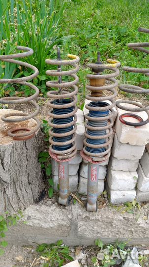 Стойки с занижением на ваз priora