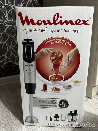 Погружной блендер Moulinex QuickChef DD65L832