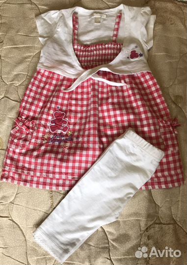 Платье для девочки 92