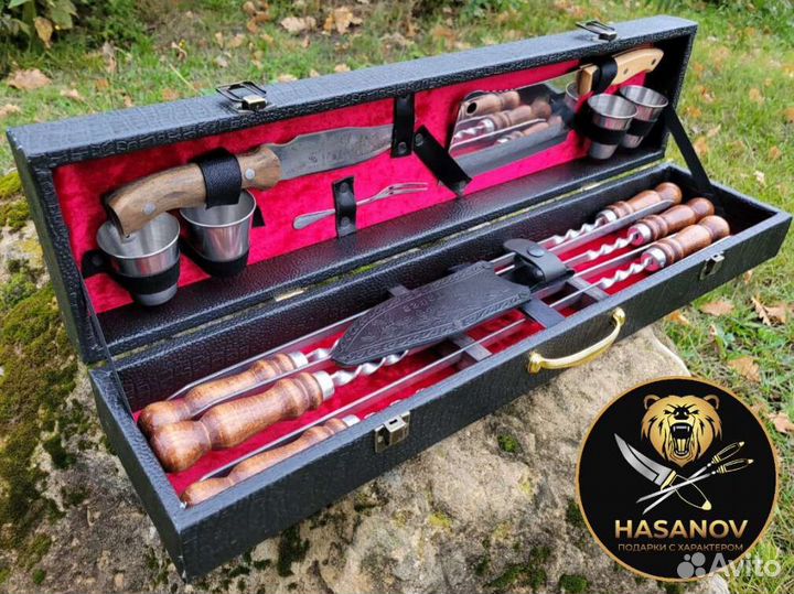 Шашлычный набор подарочный