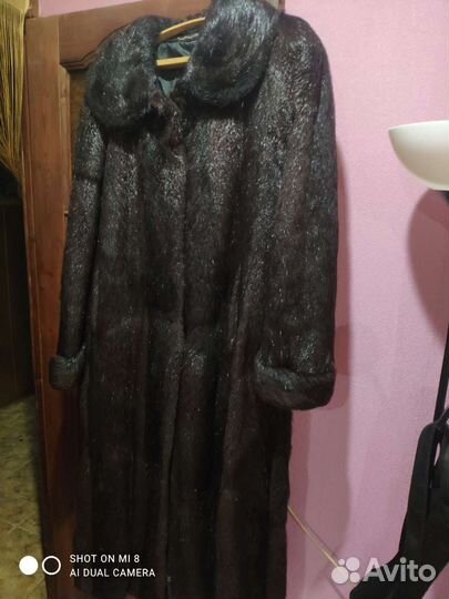 Шуба из нутрии