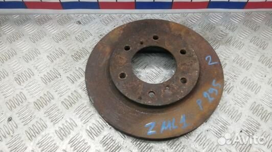 Диск тормозной передний mitsubishi L200 K4T (ZML01