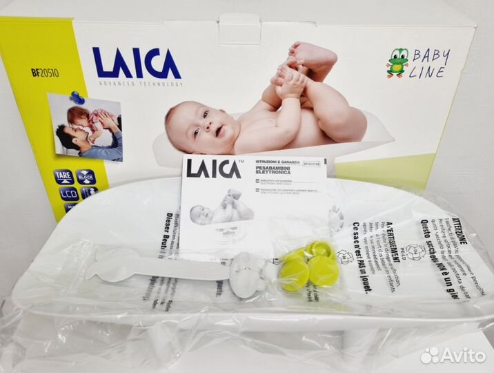 Новые весы детские Laica 20510