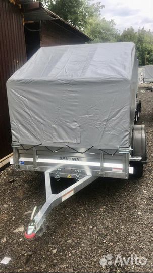 Прицеп Двухосный 3,03х1,44 (внутренний). Тент 1,5м