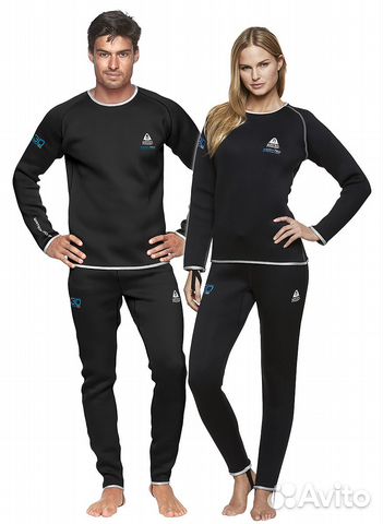 Женская рубаха утеплитель для сухого гидрокостюма