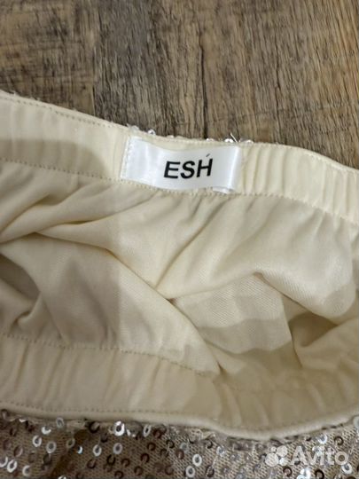 Юбка с пайетками