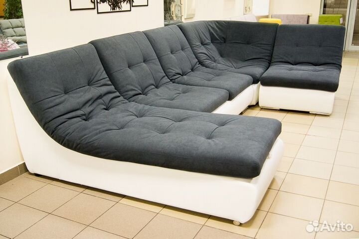 Угловой модульный диван Релакс Монреаль 02