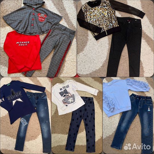 Одежда девочке р.128-134