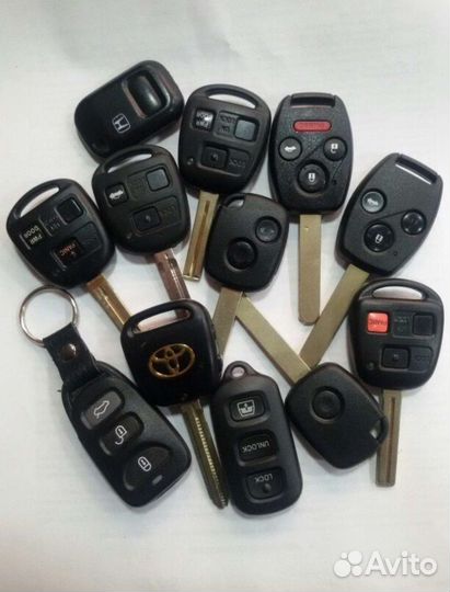 Изготовление автомобильных ключей с чипом