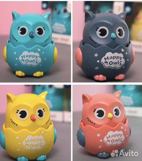 Игрушка совушка инерционная Happy Owl