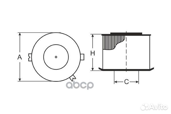 Воздушный фильтр VAG 1.2-2.0 03- SB2138 SCT