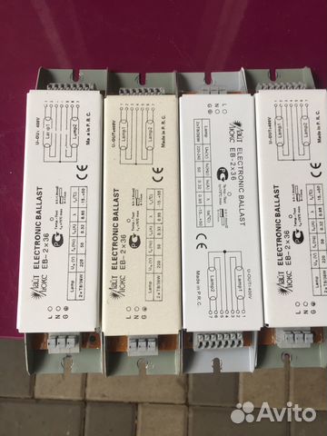 Электронный баласт для люминесцентной лампы