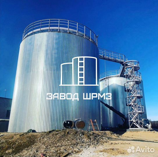 Резервуар вертикальный рвс 300 кубов