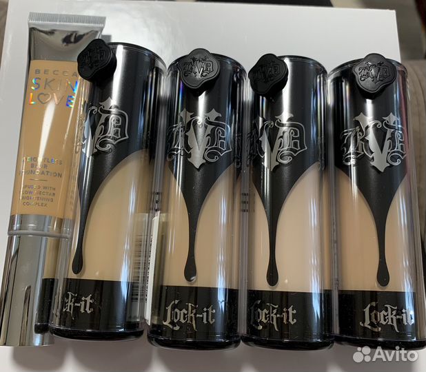 Тональные основы Kat von d, Becca