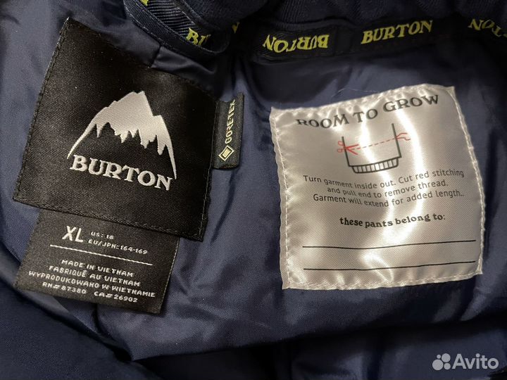 Брюки сноубордические детские burton KD gore