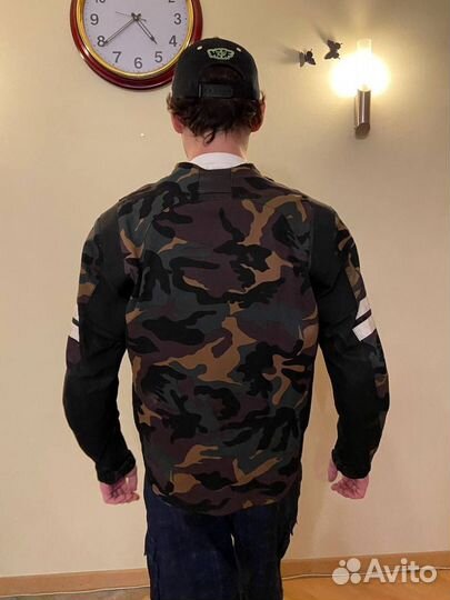 Мотокуртка icon мужская, размер М