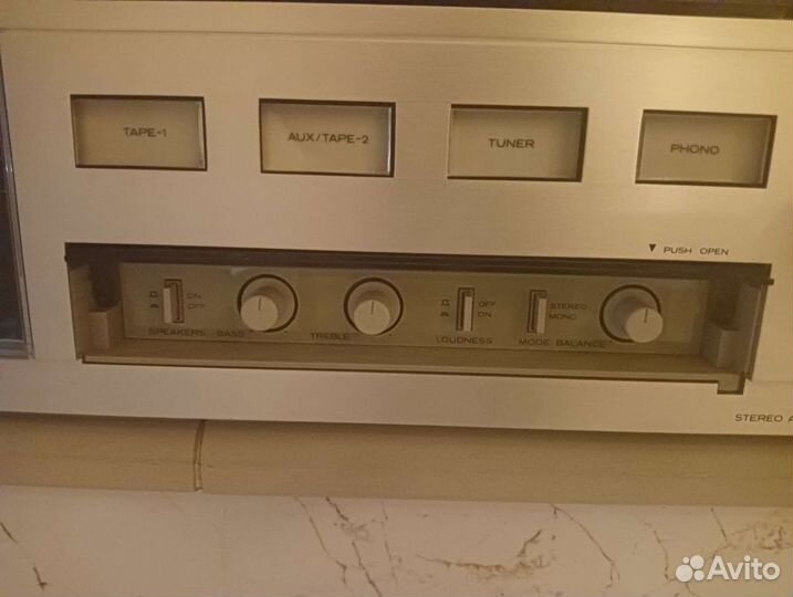 Усилитель Hitachi (Lo-D) HA-M70 и тюнер FT-M70