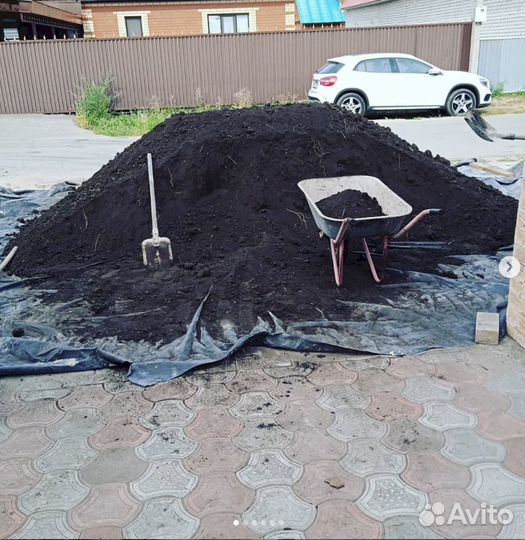 Чернозем плодородный с доставкой от 20 кубов