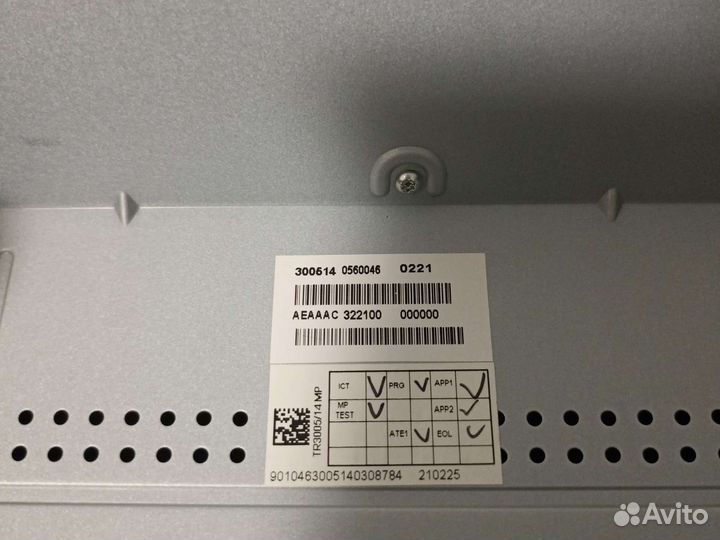 Магнитола штатная лада веста