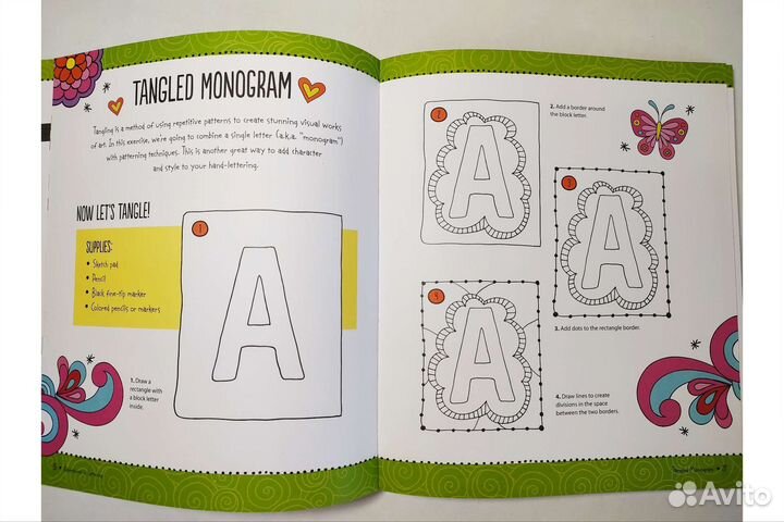 Леттеринг прописи на английском языке