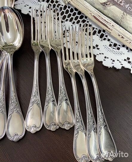 Антикварные столовые приборы Франция