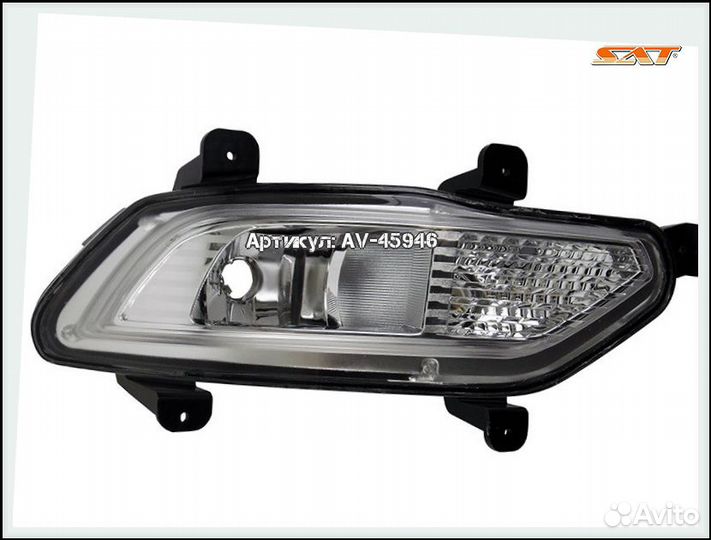 Фара противотуманная daewoo ravon gentra 13- прав