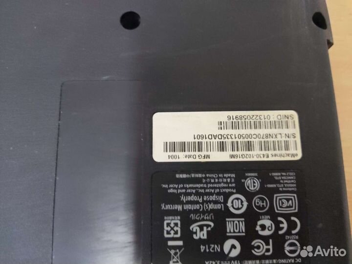 Ноутбук emashines e430