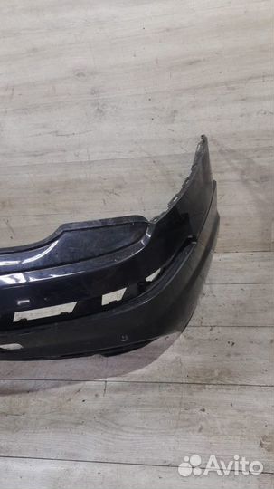 Бампер задний под парктроники Audi С 2015 По 2020