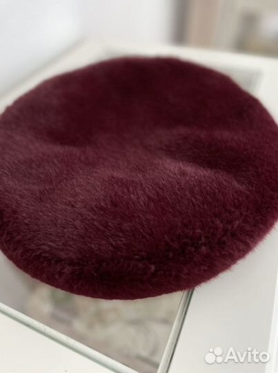 Берет шапка из экомеха