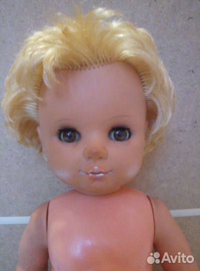 Кукла старинная периода СССР