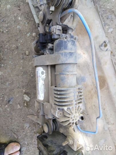 Компрессор пневмоподвески туарег 2