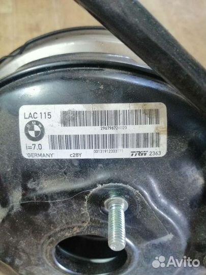 Вакуумный усилитель тормозов BMW F10