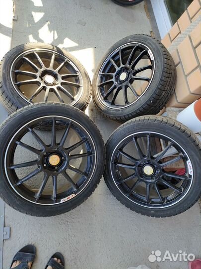 Литые диски r18 5*114,3 с резиной