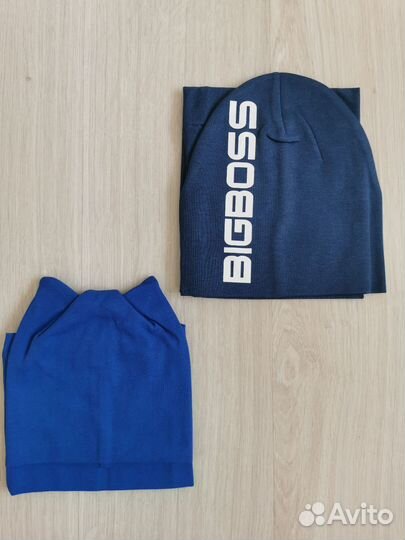 Новые комплекты шапка снуд для мальчика