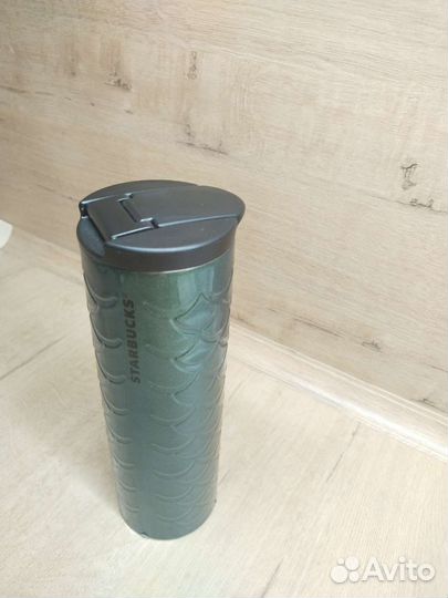 Starbucks термостакан. Металлический